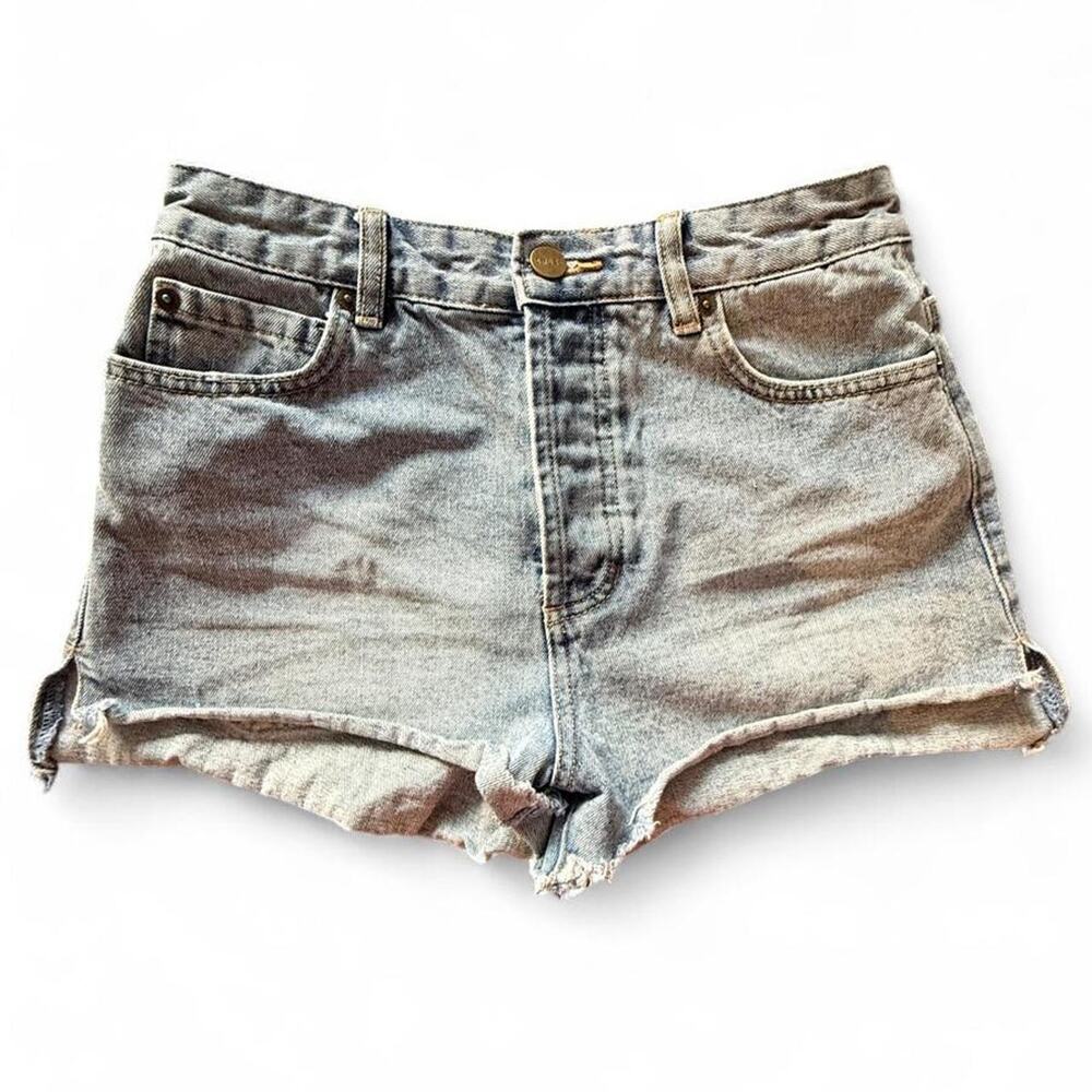 Amuse blue denim shorts size